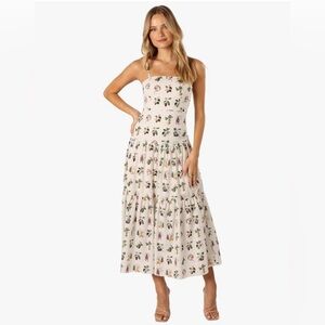 Petal & Pup Botanic White Dress - Small